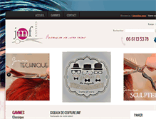 Tablet Screenshot of ciseaux-coiffure.com